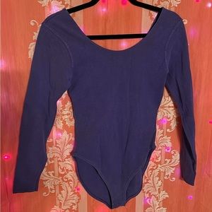 Vintage purple dance leotard